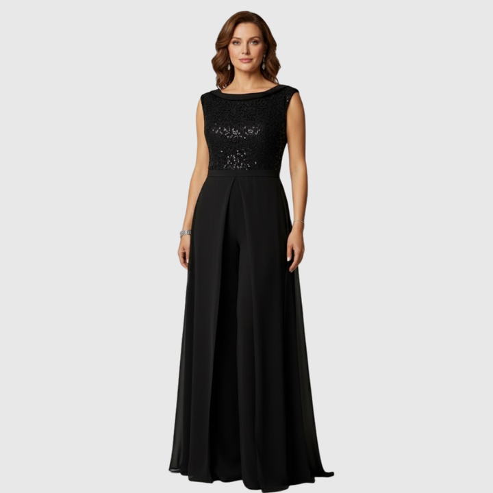 Valantomode | Chic Sleeveless Jumpsuit Dress for Effortless Style