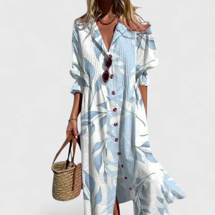 Valantomode | Chic Bohemian Dress for Effortless Summer Style