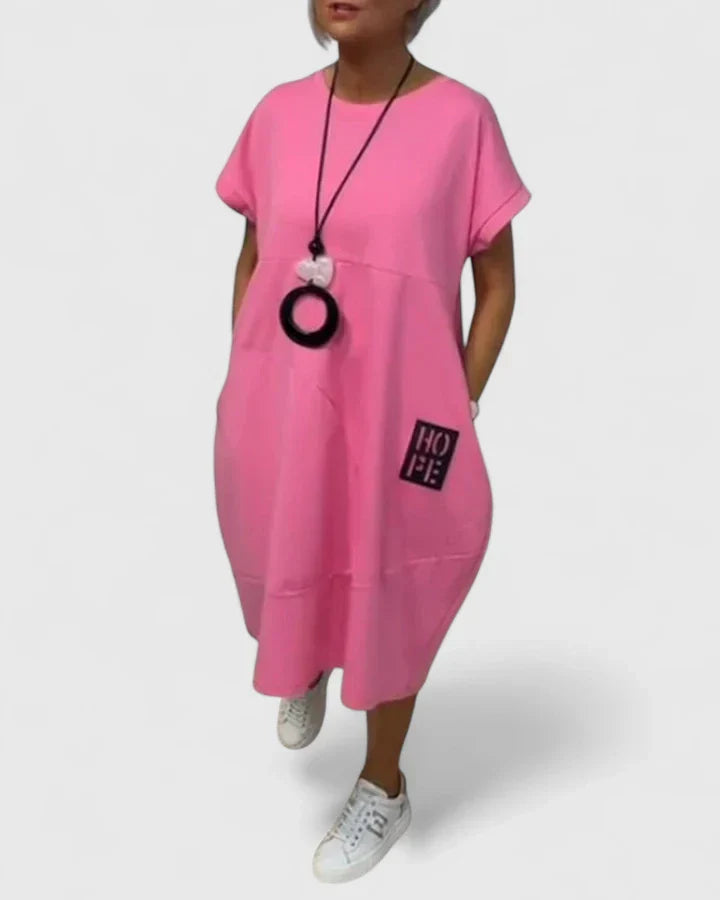 Valantomode | Stylish Midi Dress for Effortless Everyday Wear