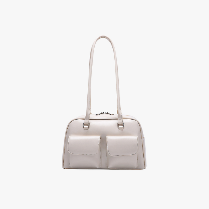 Valantomode | Linear Archival Baguette – Premium Vegan Leather Vintage-Style Shoulder Bag