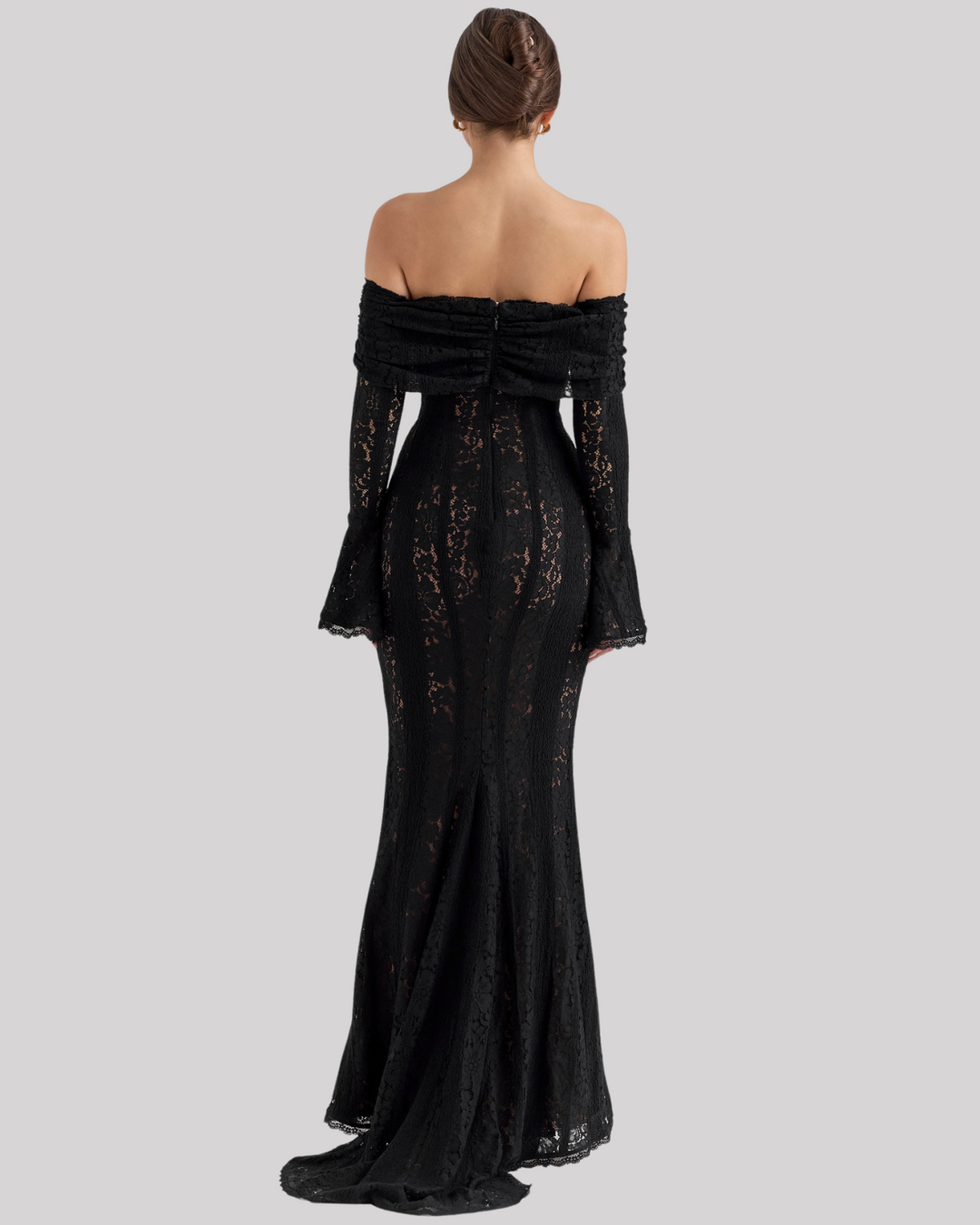 Valantomode | Chic Floral Off-Shoulder Dress for Effortless Elegance