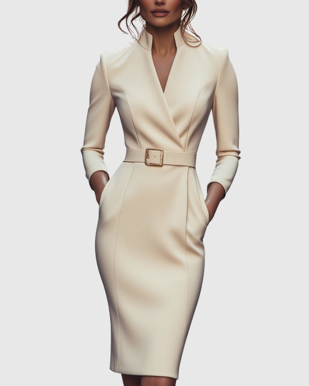 Valantomode | Chic Midi Dress for Effortless Day to Night Style