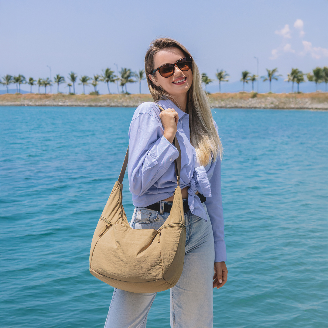 Valantomode | The ‘Aurelius’ Kinetische Puffer Garrison 2.0 – Women's Premium Padded Hobo Crossbody Bag
