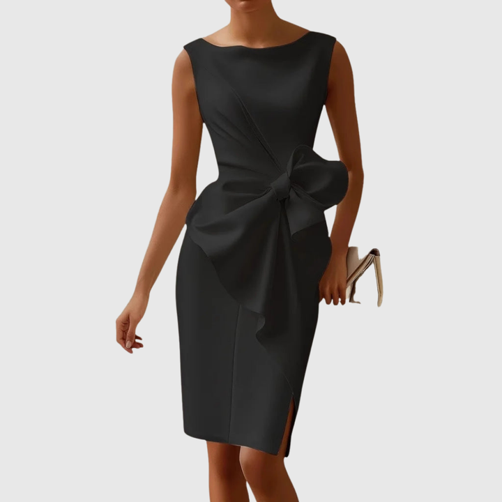 Valantomode | Chic Sleeveless Midi Dress for Effortless Summer Style