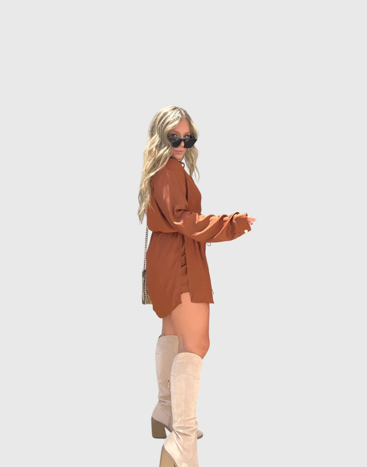 Valantomode | Chic Romper Dress for Stylish Summer Gatherings