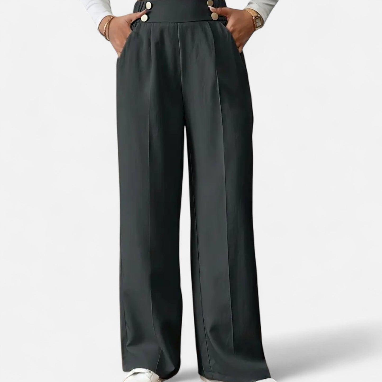 Valantomode | Women’s Chic High-Waisted Office Trousers