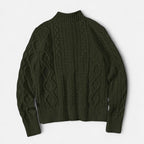 ValantoMode | Men’s Zip-Up Soft-Knit Pullover