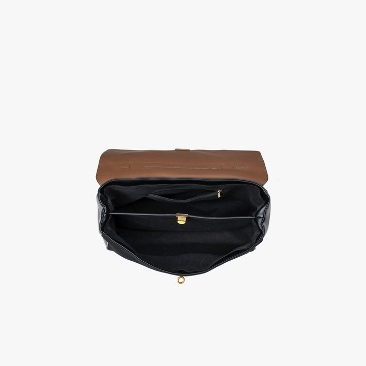 Valantomode | Velvet Vanguard Tote – Premium Faux Suede Business Bag with Turn-Lock & Vegan Leather Handles
