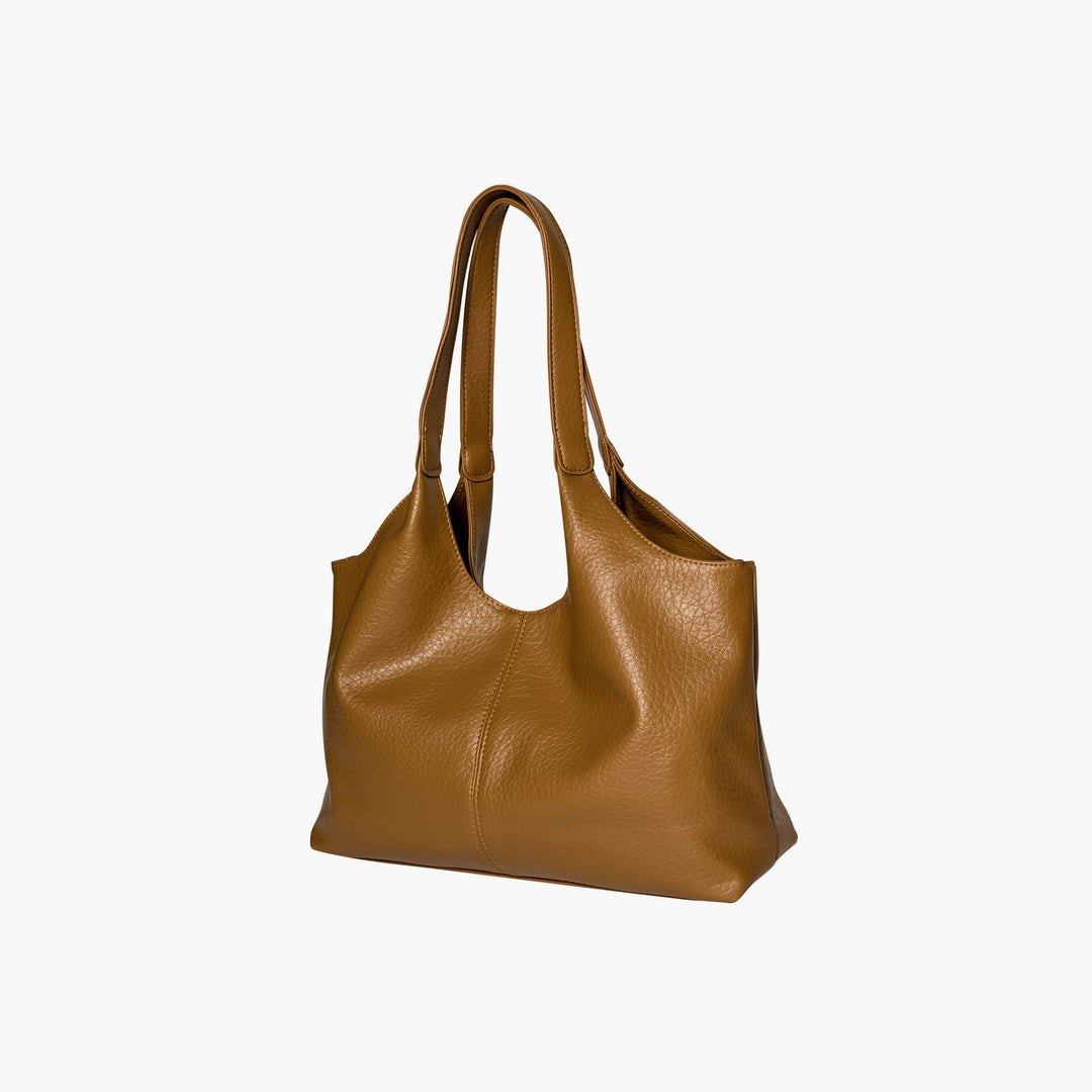 Valantomode | The Veridian Kinetic Garrison – Women's Premium Large Vegan Leather Hobo Tote