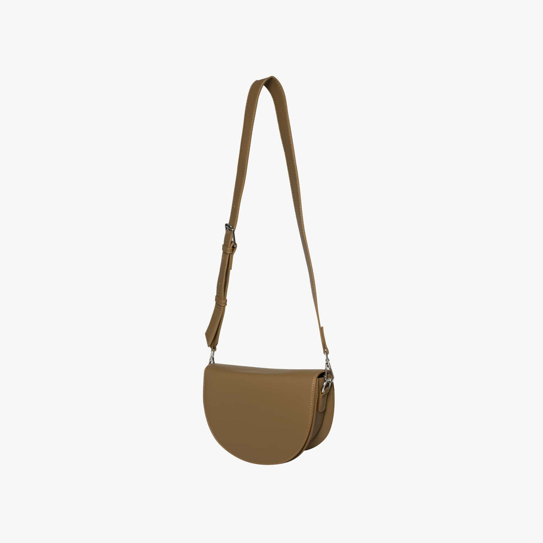 Valantomode | The Lunar Orbital Garrison – Women's Premium Geometric Half-Moon Crossbody Bag