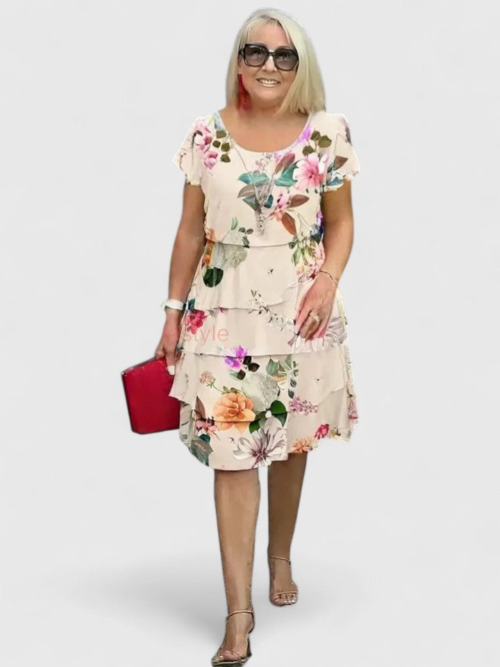 Valantomode | Chic Angel Dress Perfect for Evening Events and Gatherings