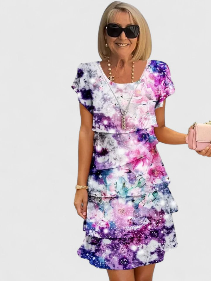 Valantomode | Chic Angel Dress Perfect for Evening Events and Gatherings
