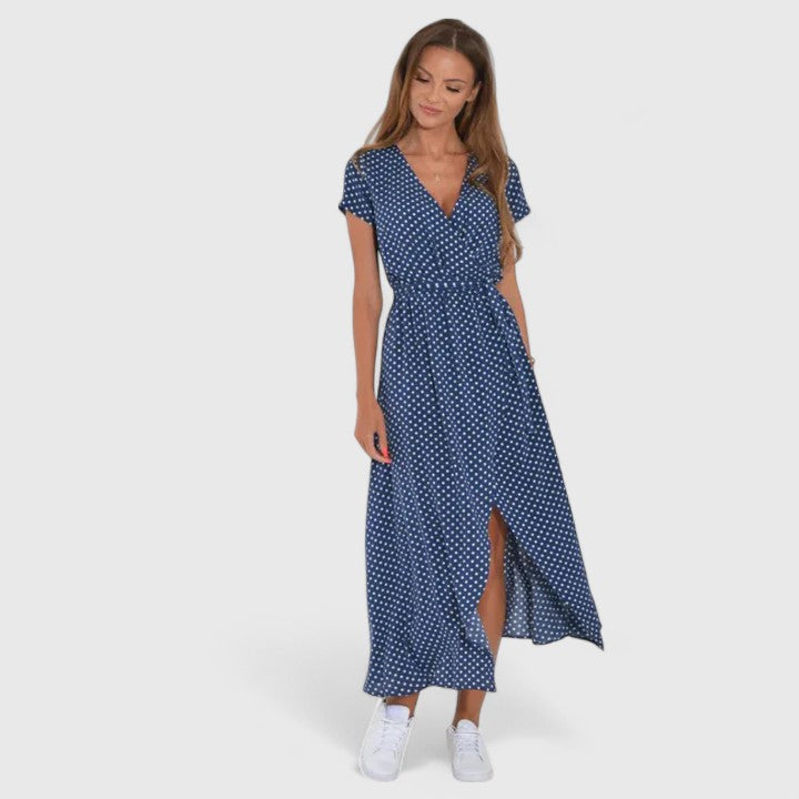 Valantomode | Sophisticated Midi Dress for Effortless Chic Style