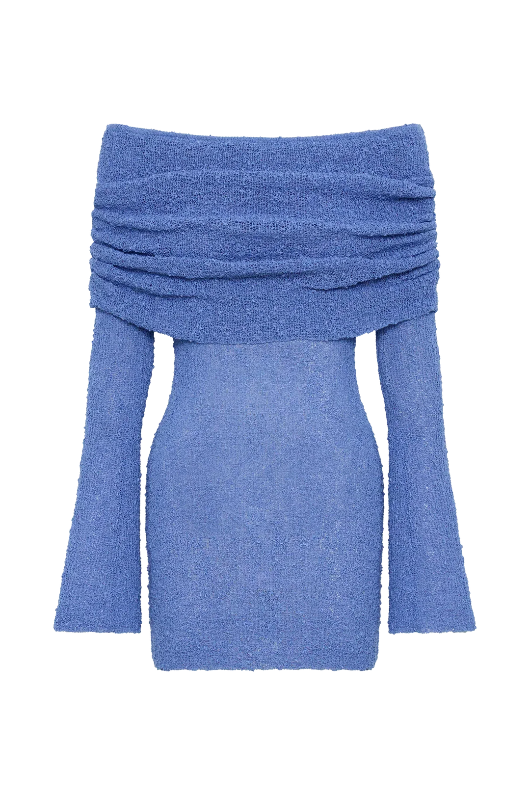 Valantomode | Chic Off-Shoulder Knitted Dress for Effortless Style