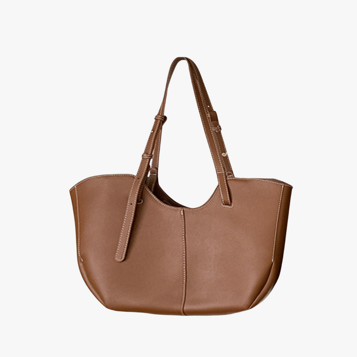 Valantomode | Amara Command Executive – 46cm Premium Vegan Leather Oversized Professional Tote