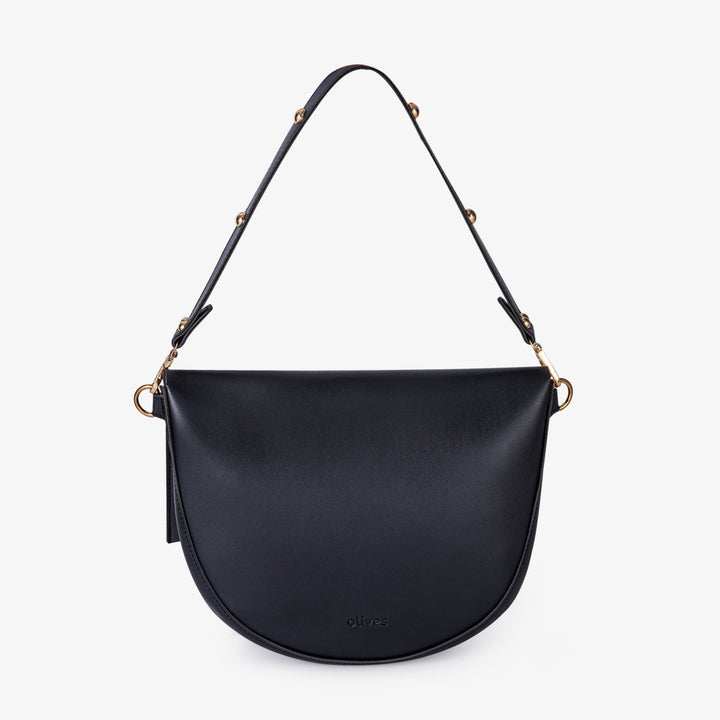 Valantomode | The ‘Aurelius’ Leather Saddle Bag – Sovereign Curve & Linear Precision
