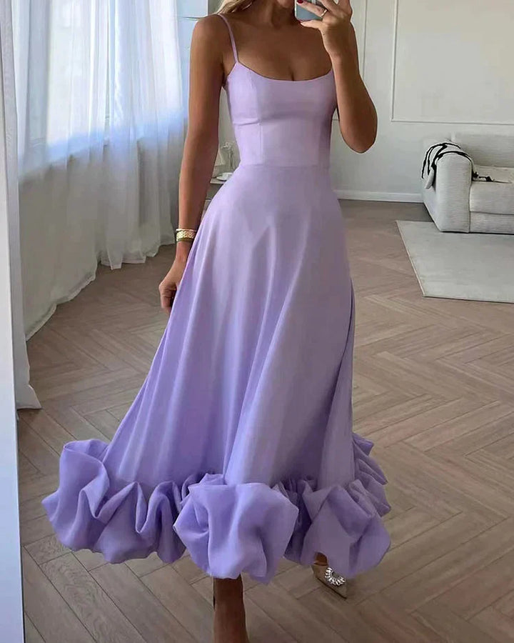 Valantomode | Stylish Midi Dress for Celebrations and Special Events