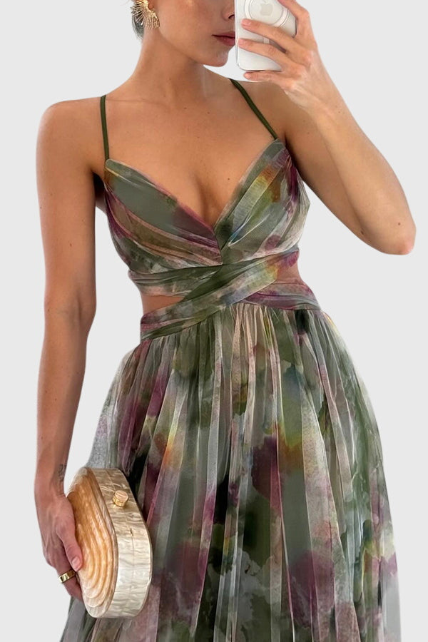 Valantomode | Beautiful Floral Maxi Dress for Spring and Summer Style