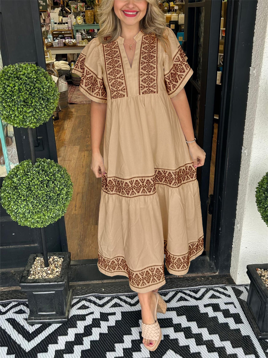 Valantomode | Dress - Elegant Boho Style