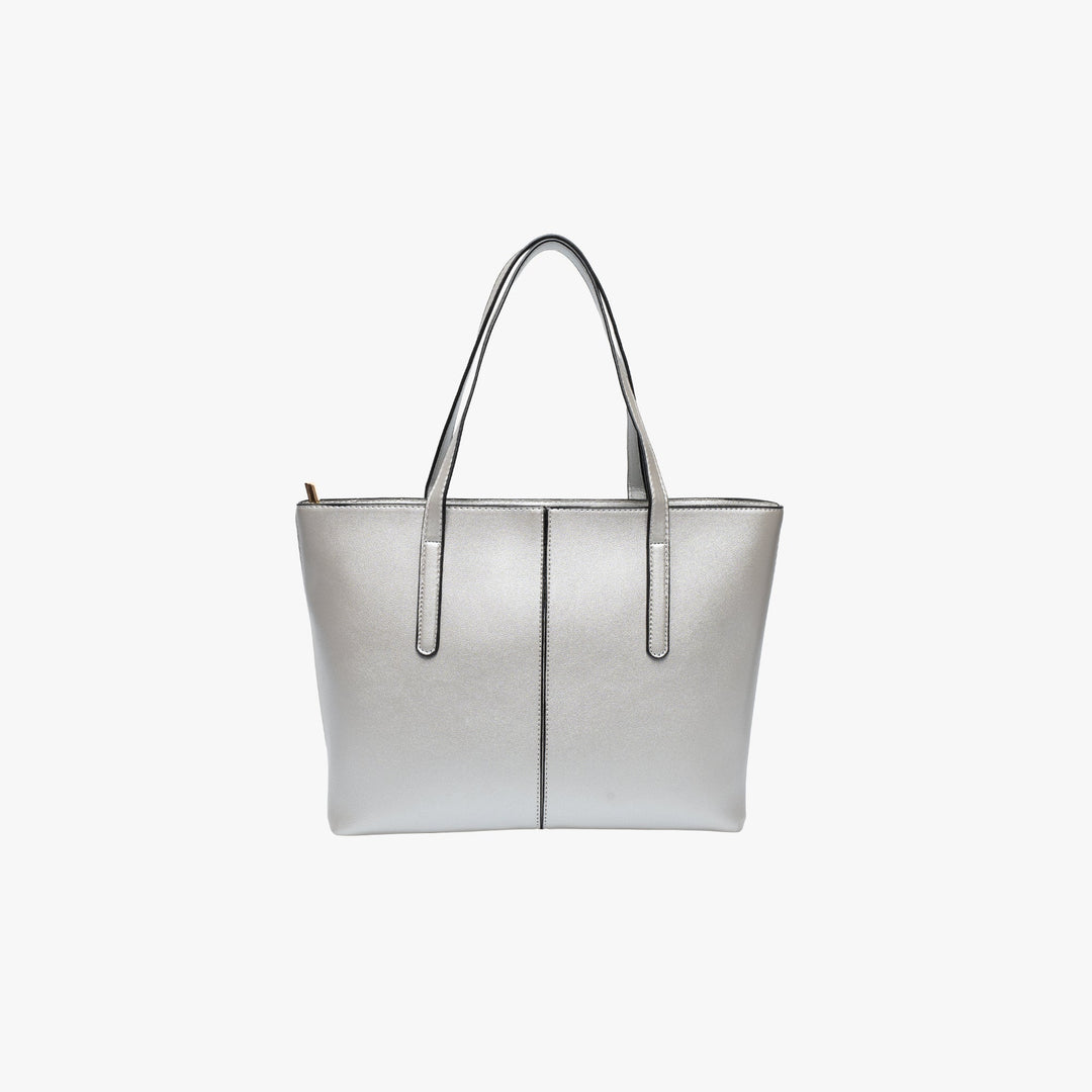 Valantomode | Amara Linear Executive – Premium Vegan Leather Structured Business Work Tote