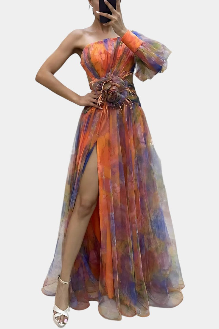 Valantomode | Chic Long Dress for Stylish Events and Gatherings