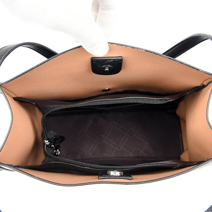 Valantomode | Origin Sovereign Garrison – 100% Genuine Cowhide Leather Large Executive Tote