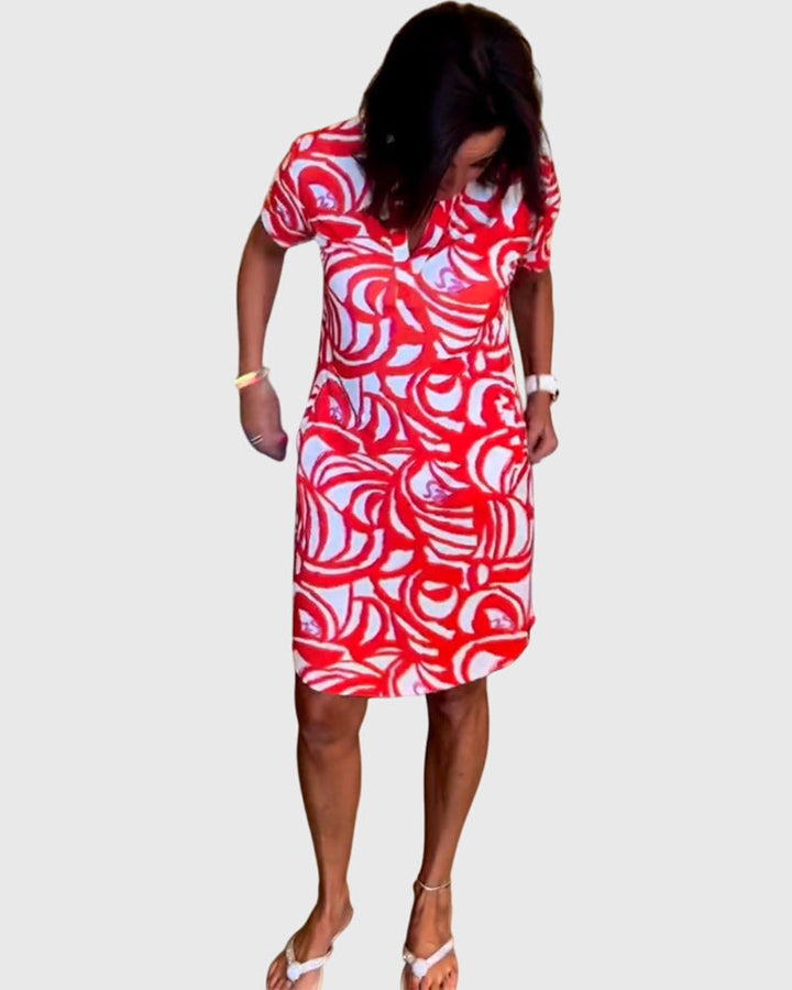 Valantomode | Stylish Street Chic Dress for Effortless Everyday Wear