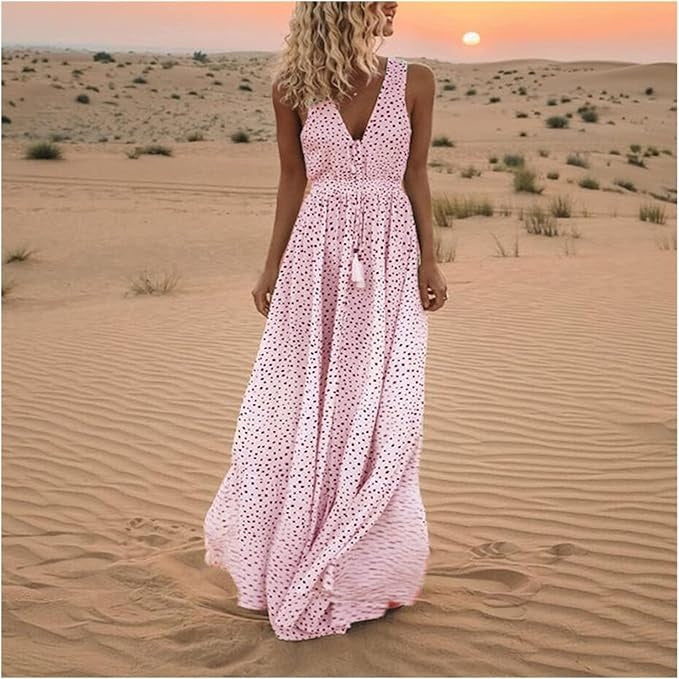 Valantomode | Maxi Dress Bohemian Style