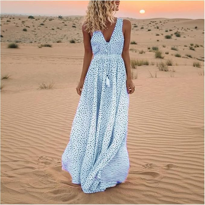 Valantomode | Maxi Dress Bohemian Style