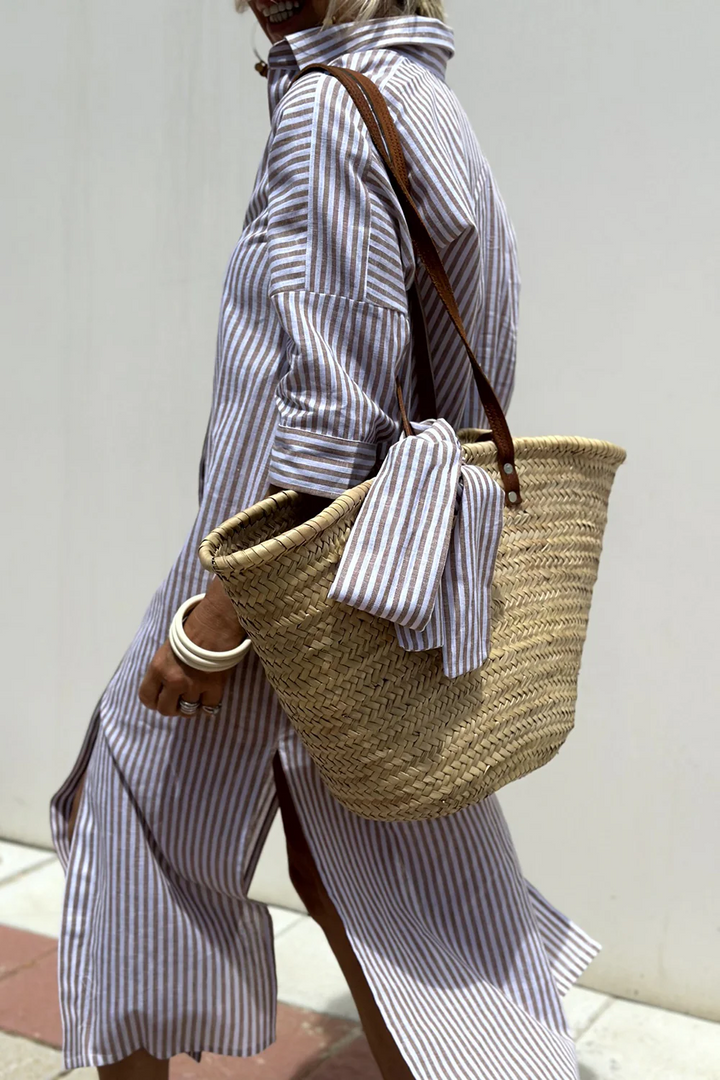 Valantomode | Chic Wrinkle-Free Dress Perfect for Summer Days