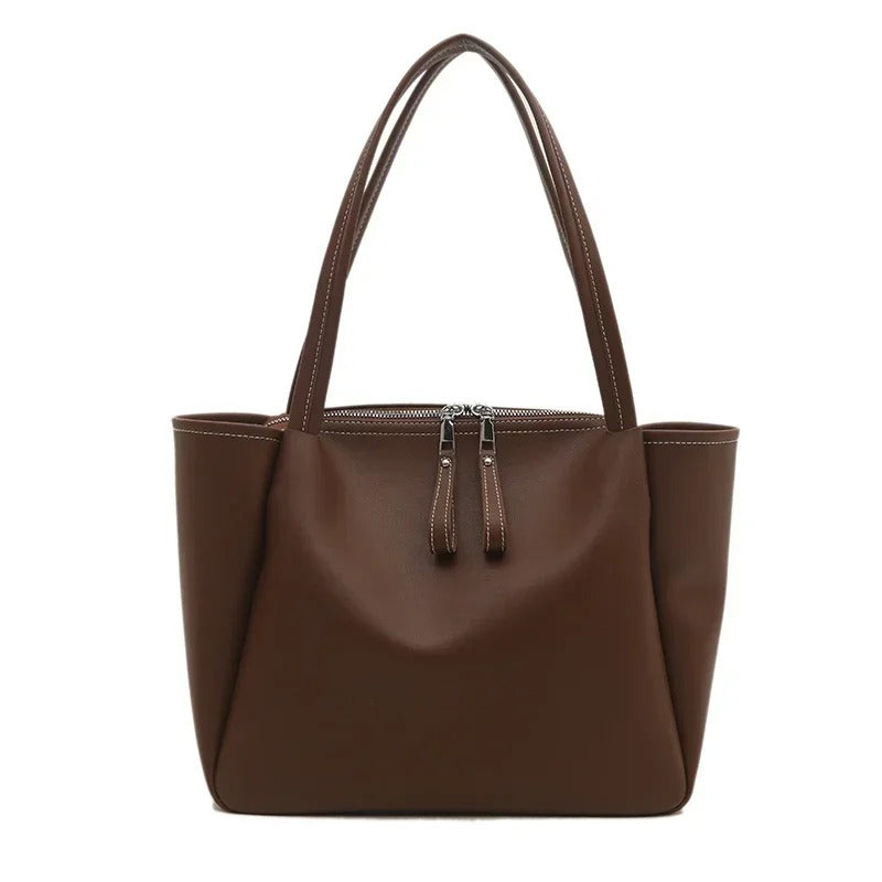 Valantomode | Metric Structured Commuter – Women's Premium Large Business Tote & Shoulder Bag