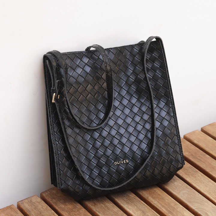 Valantomode | The ‘Aurelius’ Veridian Sovereign Monolith – Women's Premium Vegan Leather Executive Tote