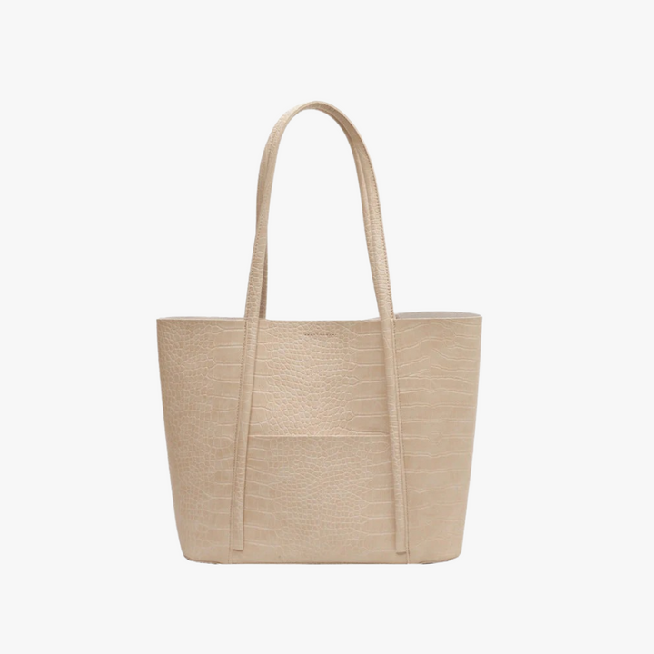 Valantomode | Imperial Croc Garrison – Premium Croc-Embossed Vegan Leather XL Business Tote