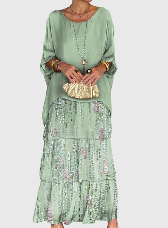 Valantomode | Graceful Long Dress for Effortless Chic Style