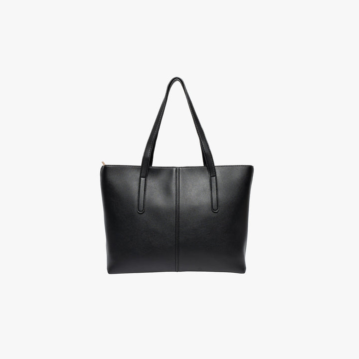 Valantomode | Amara Linear Executive – Premium Vegan Leather Structured Business Work Tote