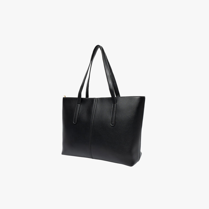 Valantomode | Amara Linear Executive – Premium Vegan Leather Structured Business Work Tote