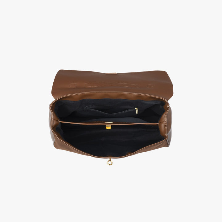 Valantomode | Velvet Vanguard Tote – Premium Faux Suede Business Bag with Turn-Lock & Vegan Leather Handles