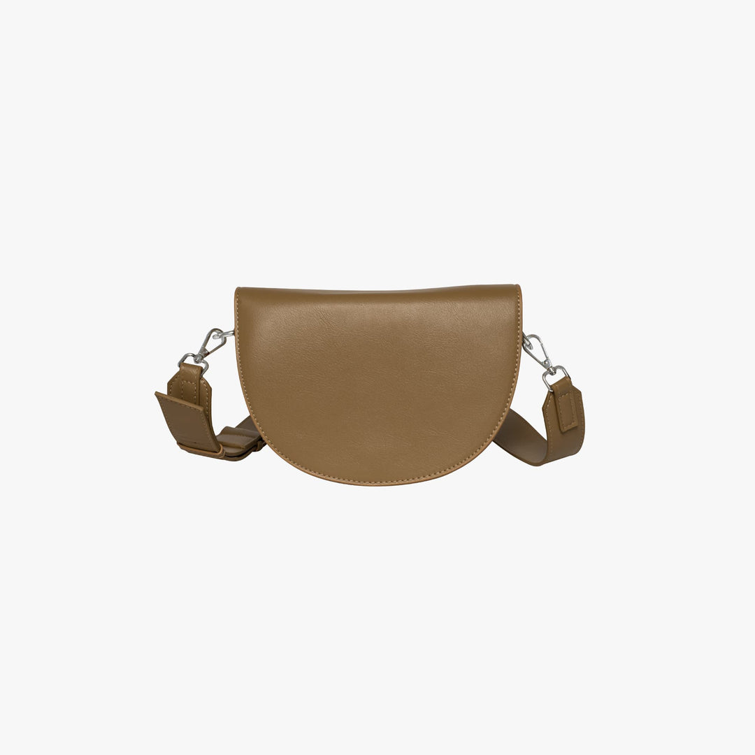 Valantomode | The Lunar Orbital Garrison – Women's Premium Geometric Half-Moon Crossbody Bag
