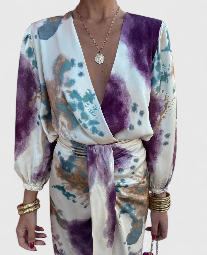 Valantomode | Chic A-Line Dress Perfect for Cocktail Parties and Events