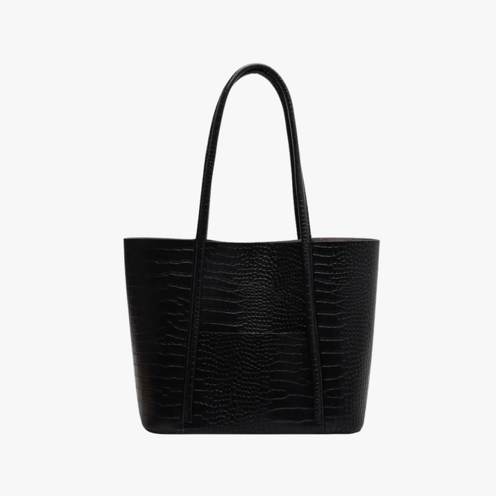 Valantomode | Imperial Croc Garrison – Premium Croc-Embossed Vegan Leather XL Business Tote