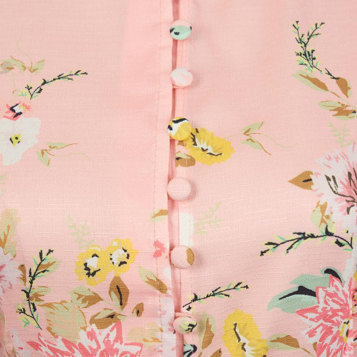 Valantomode | Chic Printed Mini Dress for Effortless Style