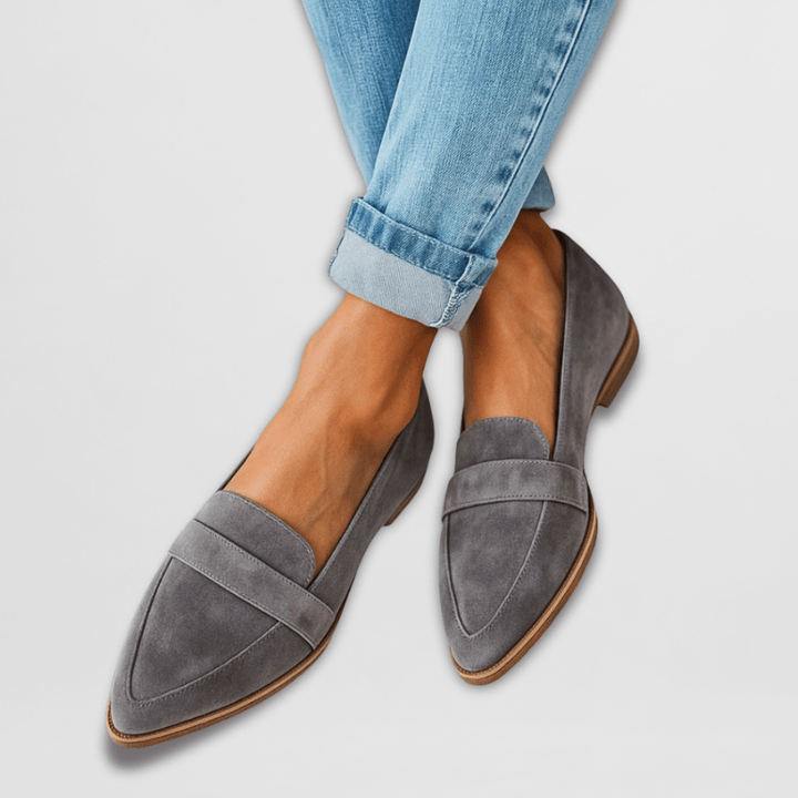 Valantomode | Stylish Orthopedic Suede Loafers for Comfortable Walking