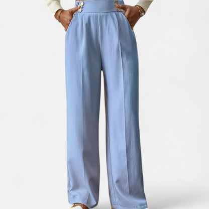 Valantomode | Women’s Chic High-Waisted Office Trousers