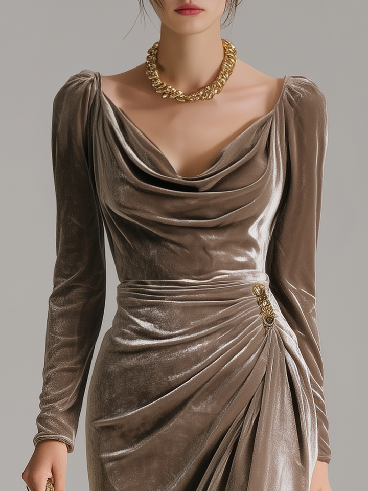 Valantomode | Chic Midi Dress Perfect for Weekend Gatherings