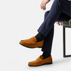 ValantoMode | Men’s Suede Slip-On Loafers