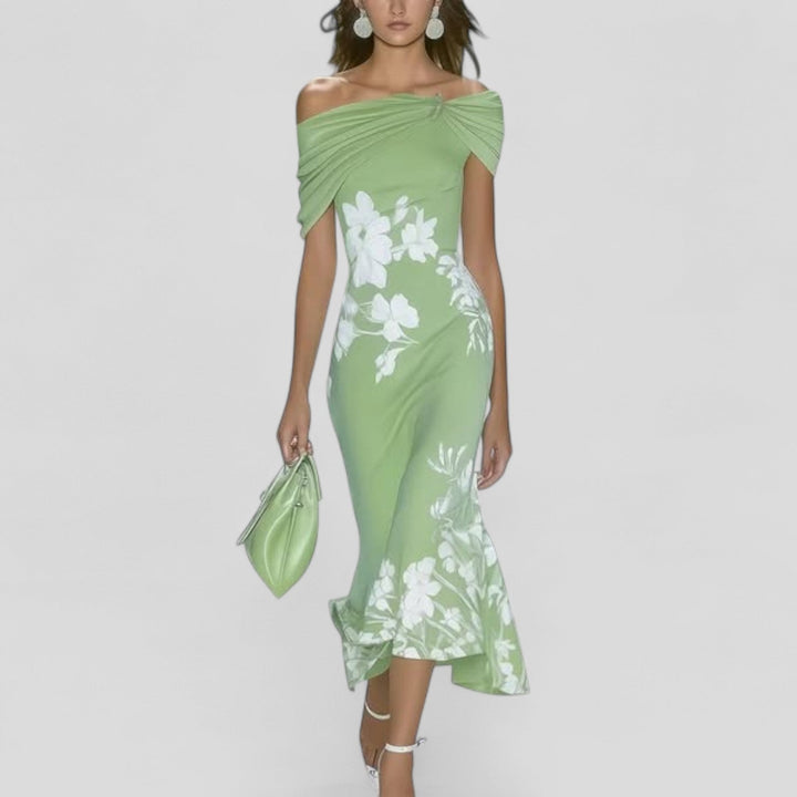 Valantomode | Chic Midi Dress Perfect for Everyday and Special Events