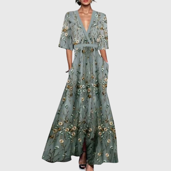 Valantomode | Chic Spring Dress Perfect for Daytime Celebrations
