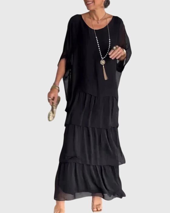 Valantomode | Graceful Long Dress for Effortless Chic Style