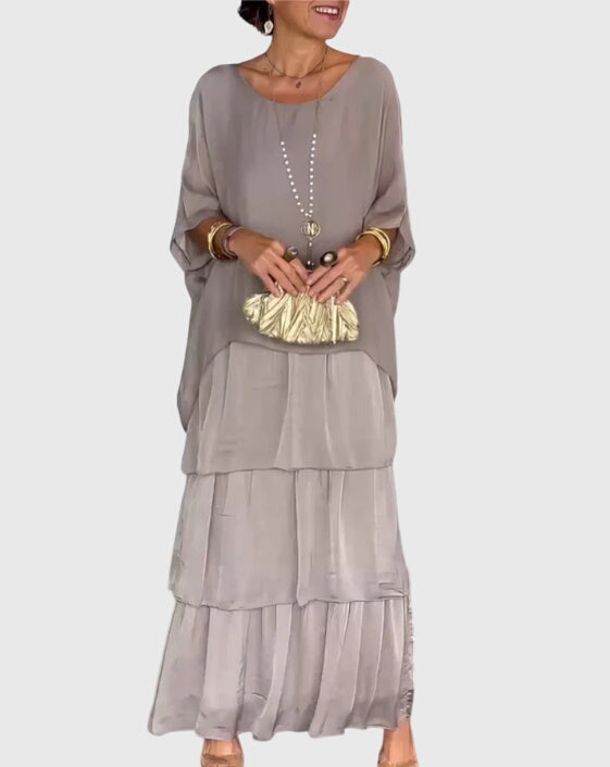 Valantomode | Graceful Long Dress for Effortless Chic Style