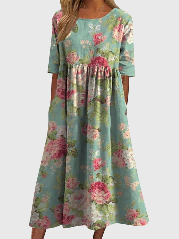 Valantomode | Chic Fit and Flare Dress Perfect for Day to Night Wear